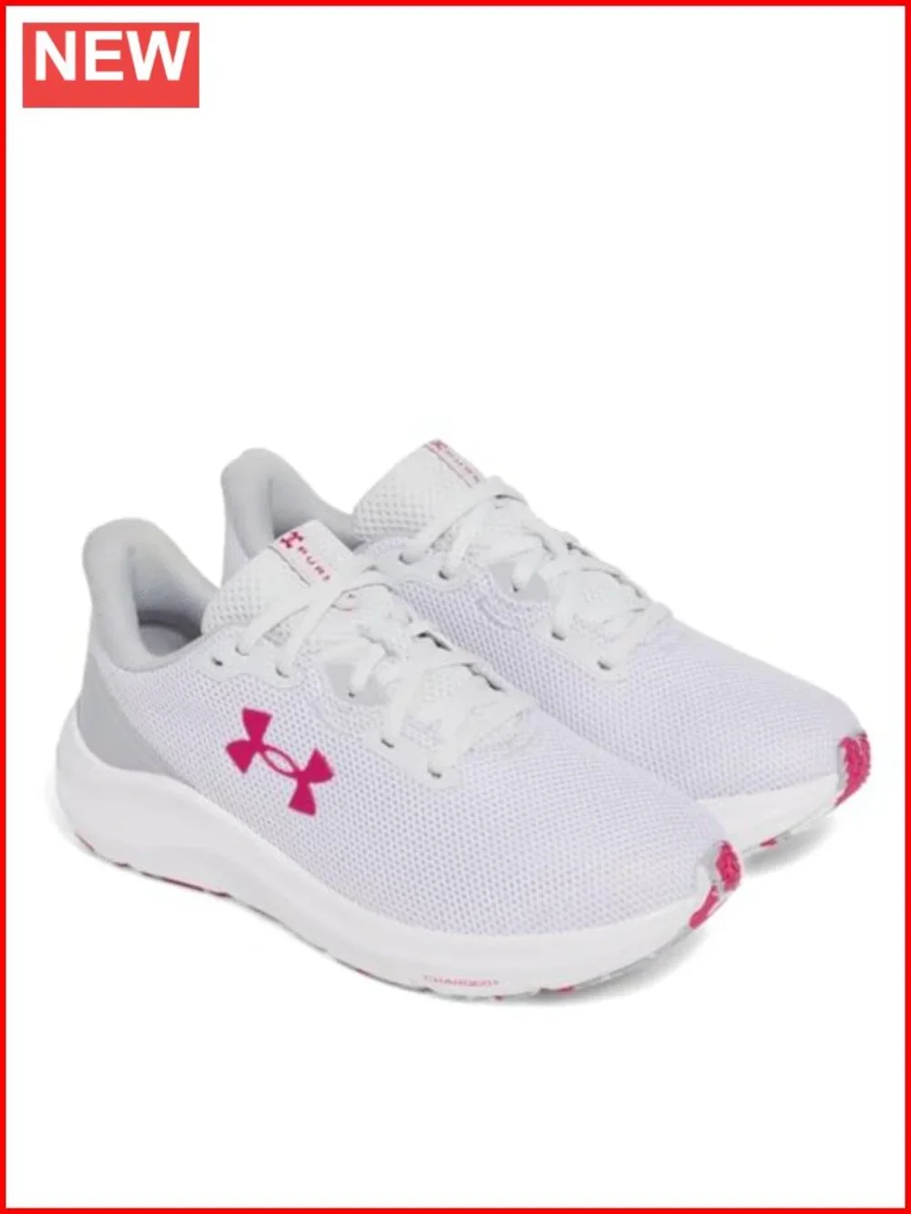 Performance Mesh Road Running Sneaker with Charged Cushioning